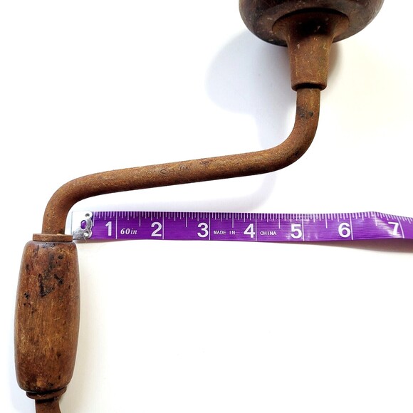 VTG Magnolia Tools Ratcheting Hand Drill Auger Bit Brace Woodworking USA - Picture 3 of 6